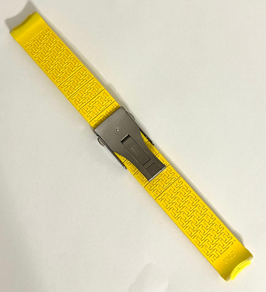 Tissot T-Touch Z252/352 Yellow Rubber Watch Band