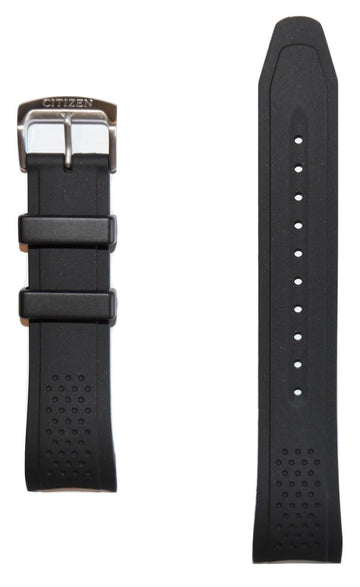 Citizen black rubber band strap S082757, S082765 - WATCHBAND EXPERT