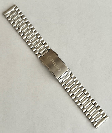 RADO 18mm Stainless Steel Watch Band Link Bracelet - WATCHBAND EXPERT