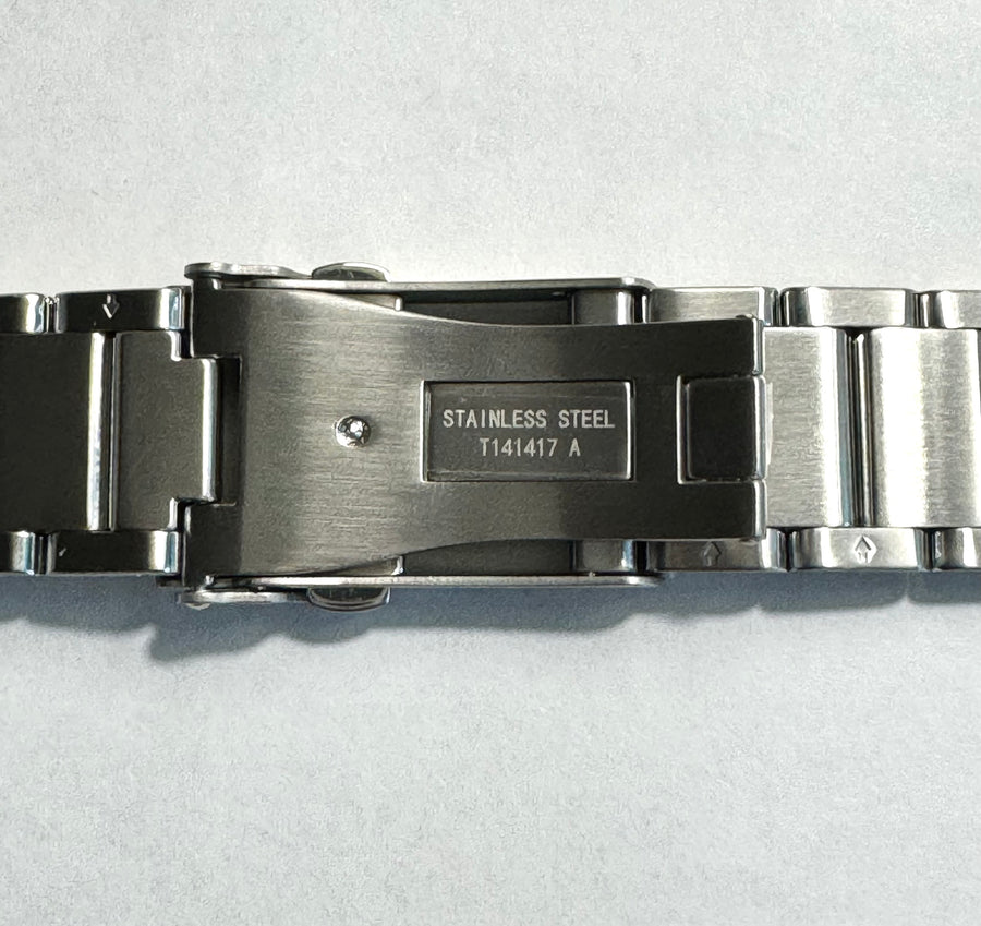 Tissot T-Race For Case-Back # T141417A, T141417B Watch Band Bracelet - WATCHBAND EXPERT