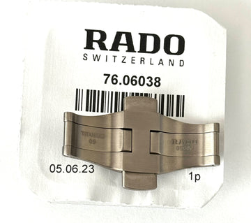 RADO TRUE Titanium Folding Buckle Clasp For Bracelet # 05069