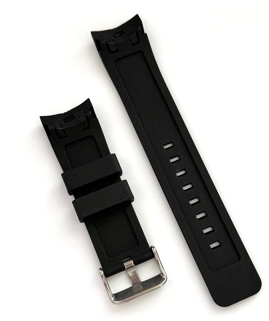 Bulova Precisionist 98B172 Black Rubber Band Strap