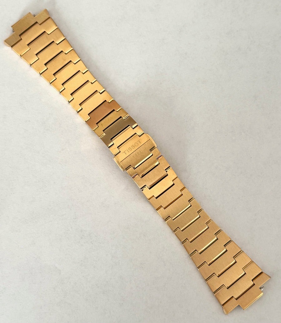 Tissot PRX For Case-Back # T137407A, T137410A GOLD Watch Band