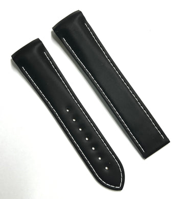 Omega Seamaster 20mm black rubber band strap 98000297 - WATCHBAND EXPERT