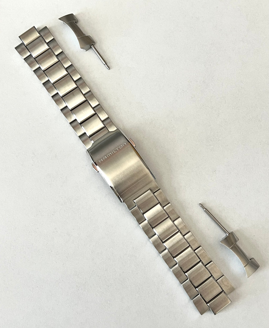 Hamilton bracelet for case-back H779120 H779220 H779320 Watch Band - WATCHBAND EXPERT