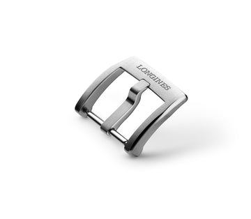 Longines Spirit 18mm Silver Watch Buckle - WATCHBAND EXPERT