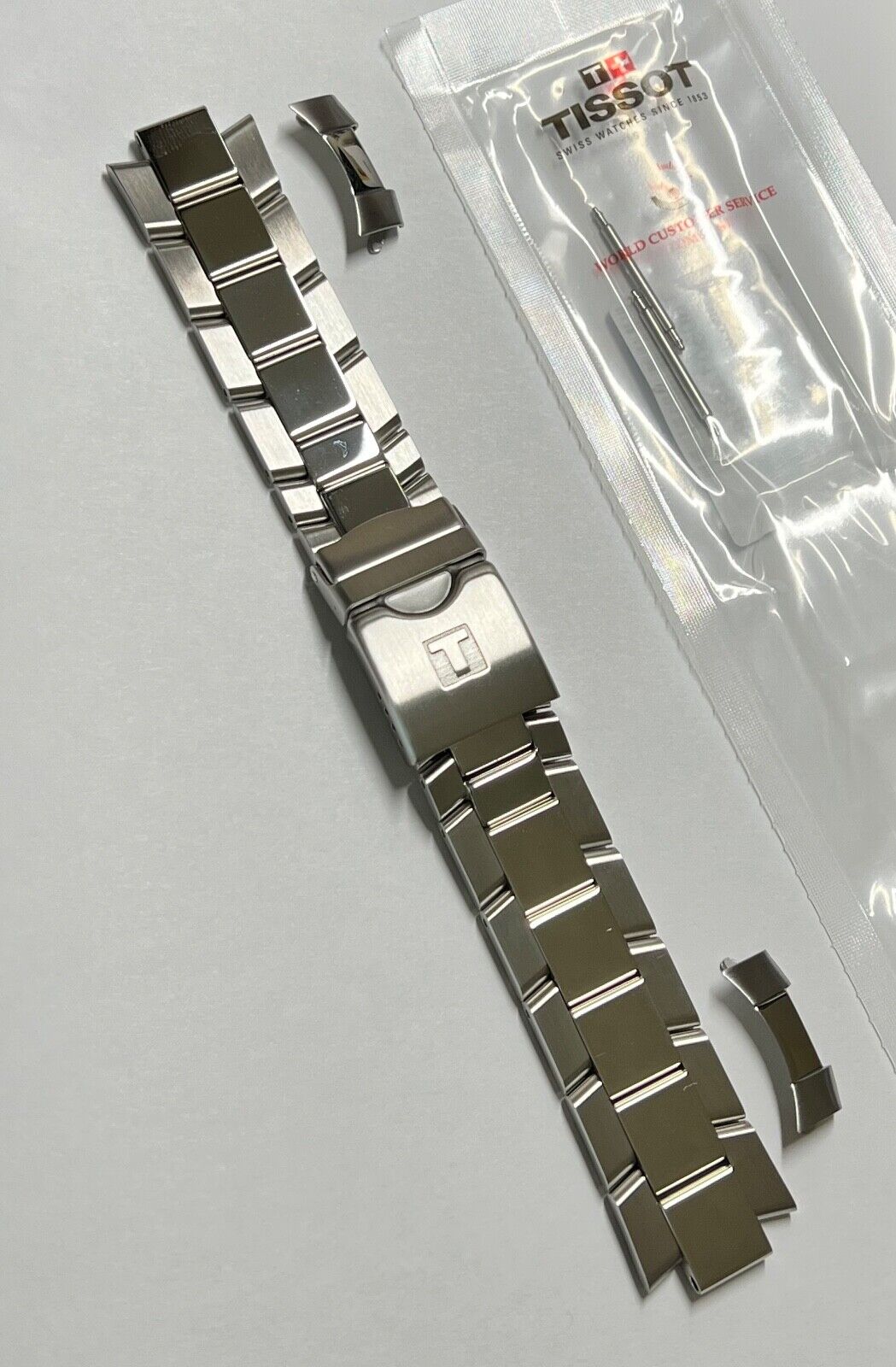 Tissot V8 T039417A T039417B steel watch band bracelet W.B.E