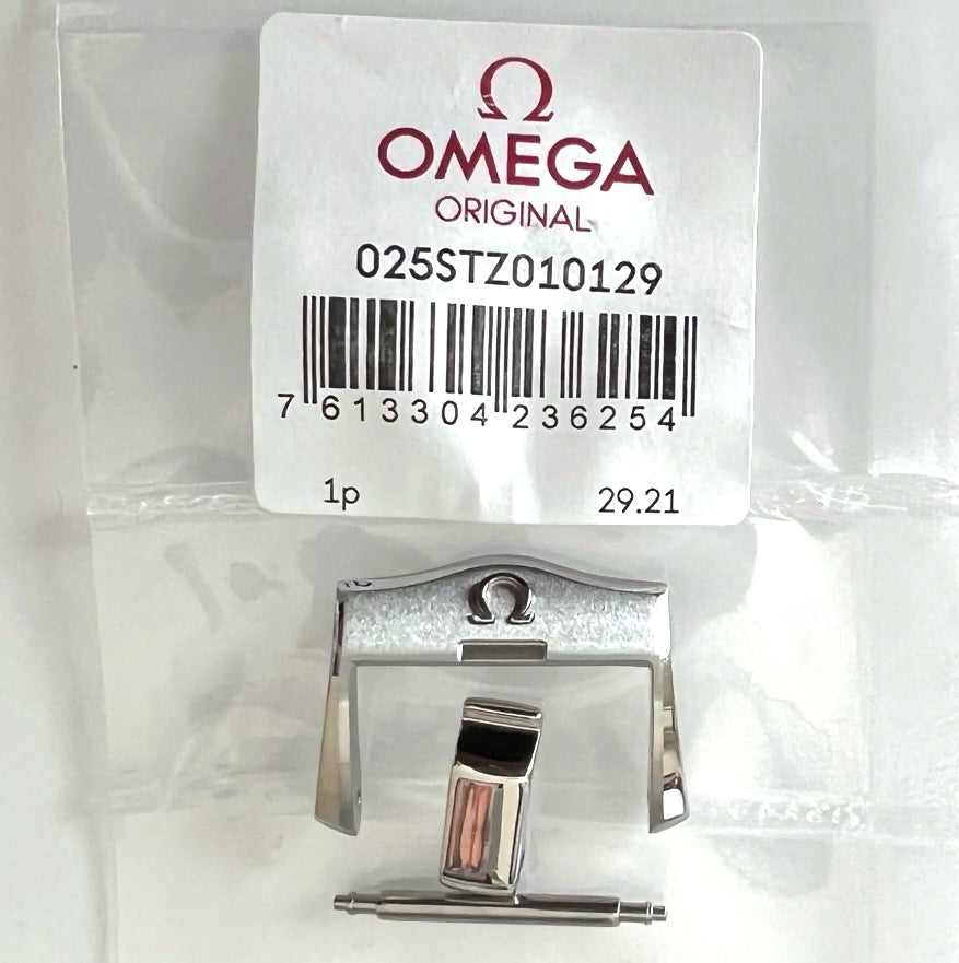 OMEGA SEAMASTER 18mm SILVER BUCKLE STZ010129 W.B.E