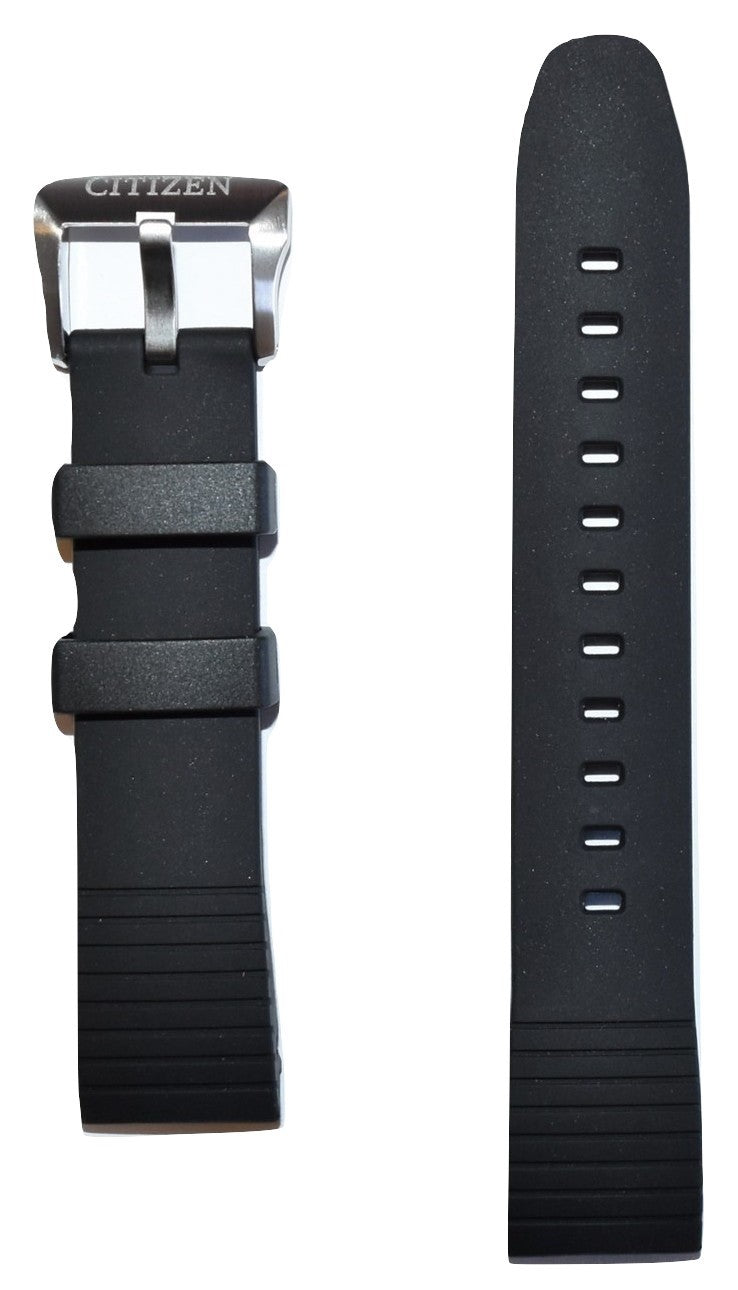 Citizen Promaster Altichron BN5030 06E Black Rubber Watch Band Strap