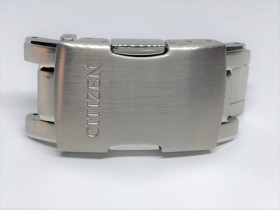 Citizen Steel Deployment Buckle Clasp For H800-S080606 - WATCHBAND EXPERT