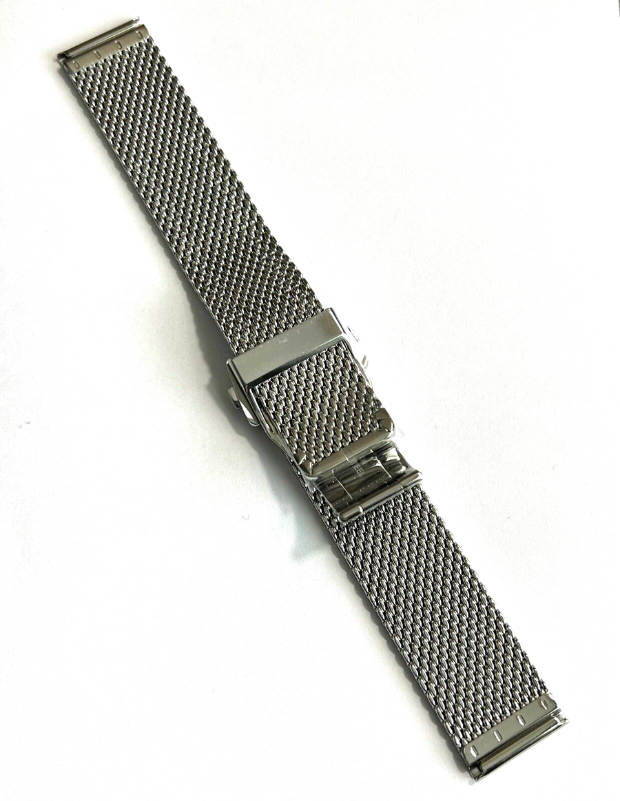 Hamilton 20mm Mesh Steel Watch Band Bracelet - WATCHBAND EXPERT