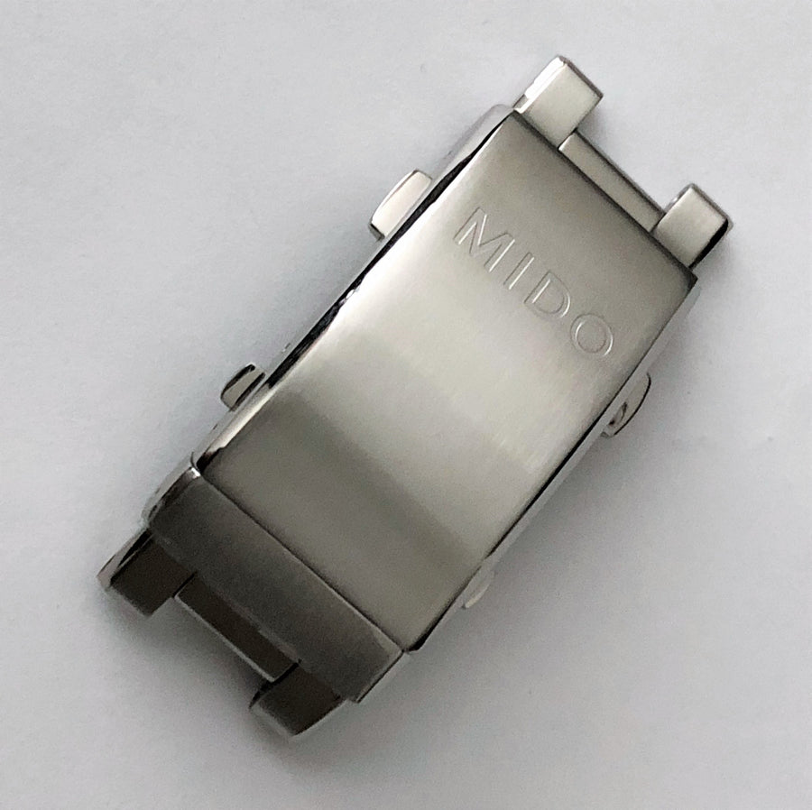 Mido Ocean Star M026430A Titanium Clasp Buckle For Bracelet - WATCHBAND EXPERT