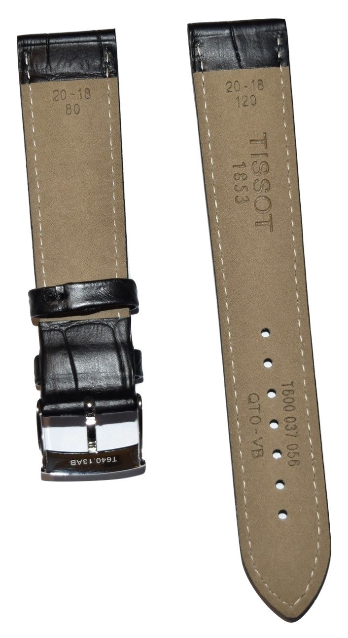 Tissot PR 100 Black Leather Strap