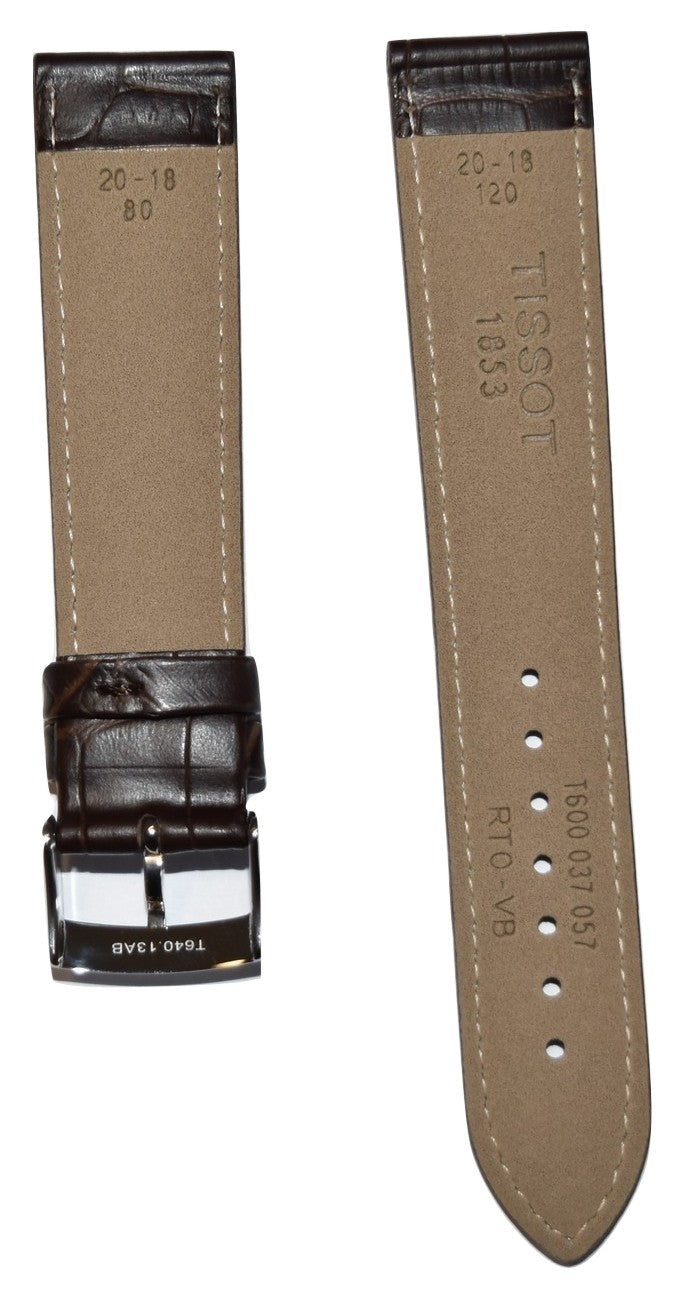 Tissot PR 100 Brown Leather Strap