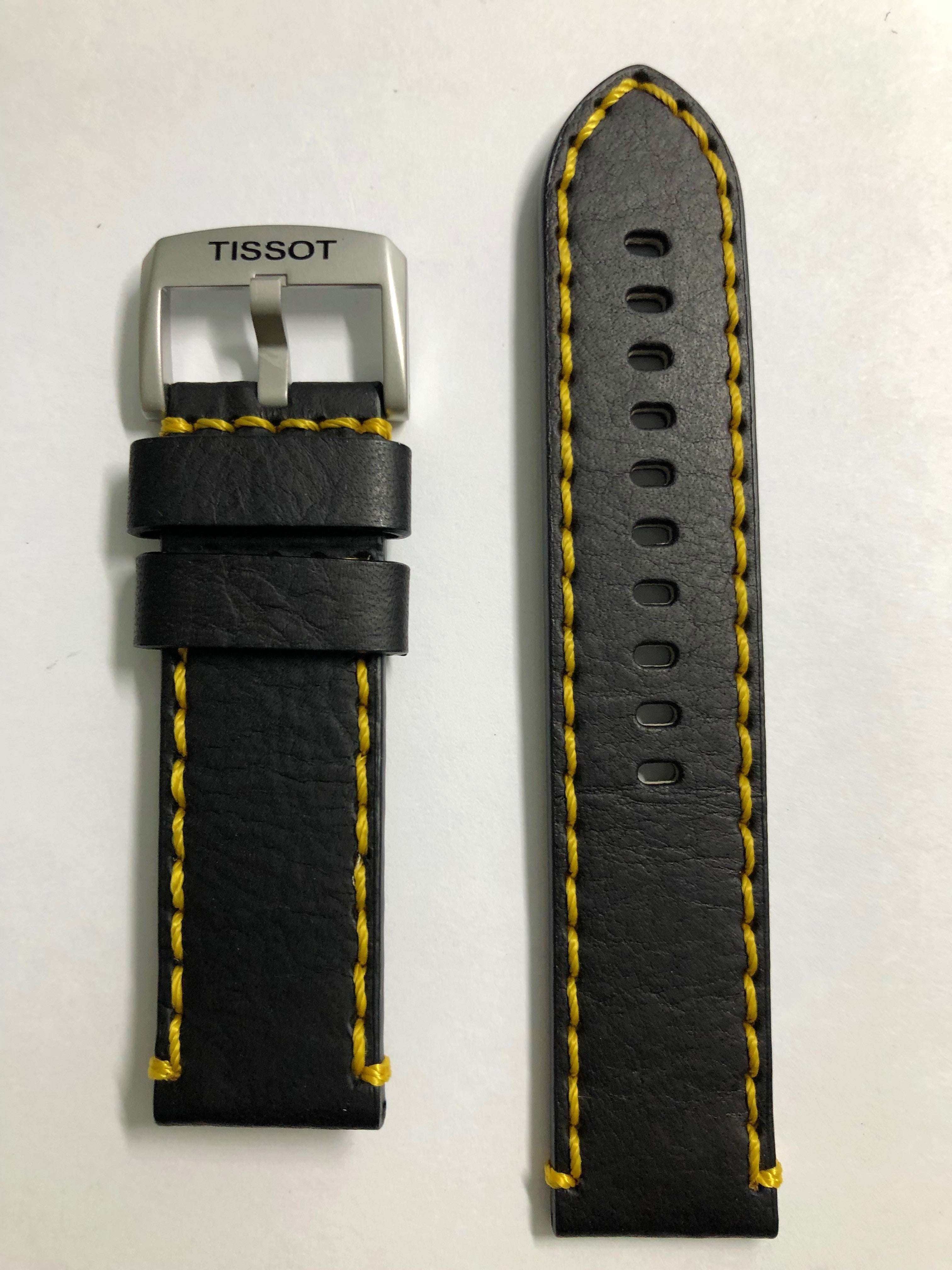 Tissot yellow outlet strap watch