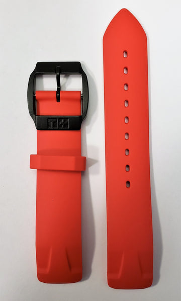 Tissot T-Race Touch T081420A Red Rubber Watch Band - WATCHBAND EXPERT