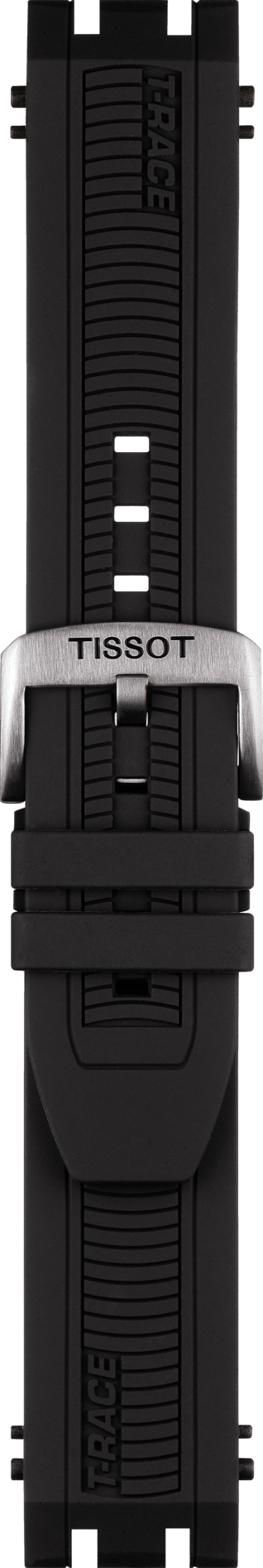 Tissot T-Race Model # T115417 Black Rubber Watch Band - WATCHBAND EXPERT