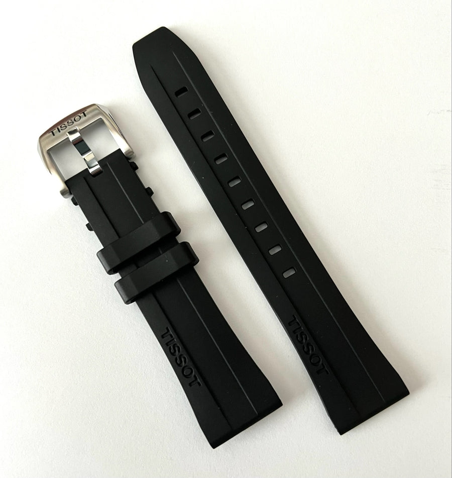22mm Silicone Rubber Watchband Strap For Tissot T120417/120407 Bracelet  Orange | eBay