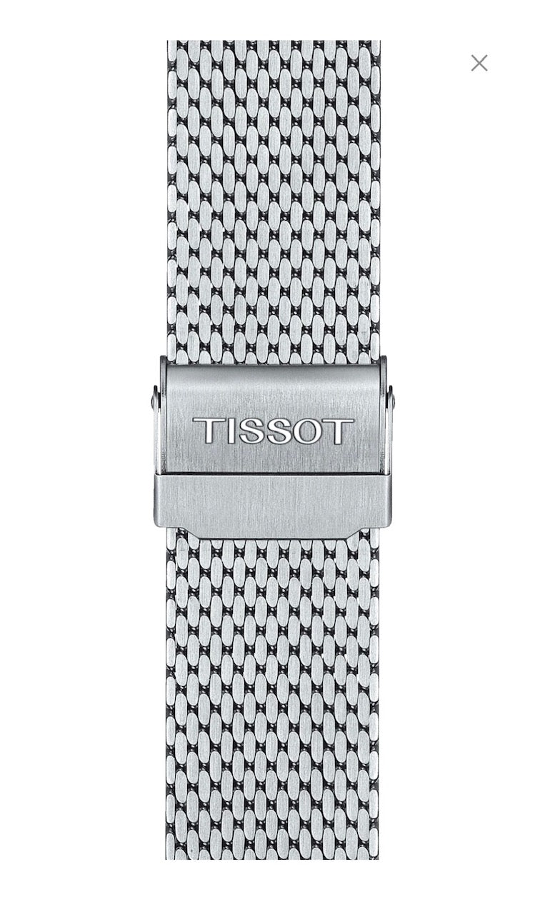 Tissot Seastar T120417A Steel Mesh Watch Band Strap - WATCHBAND EXPERT